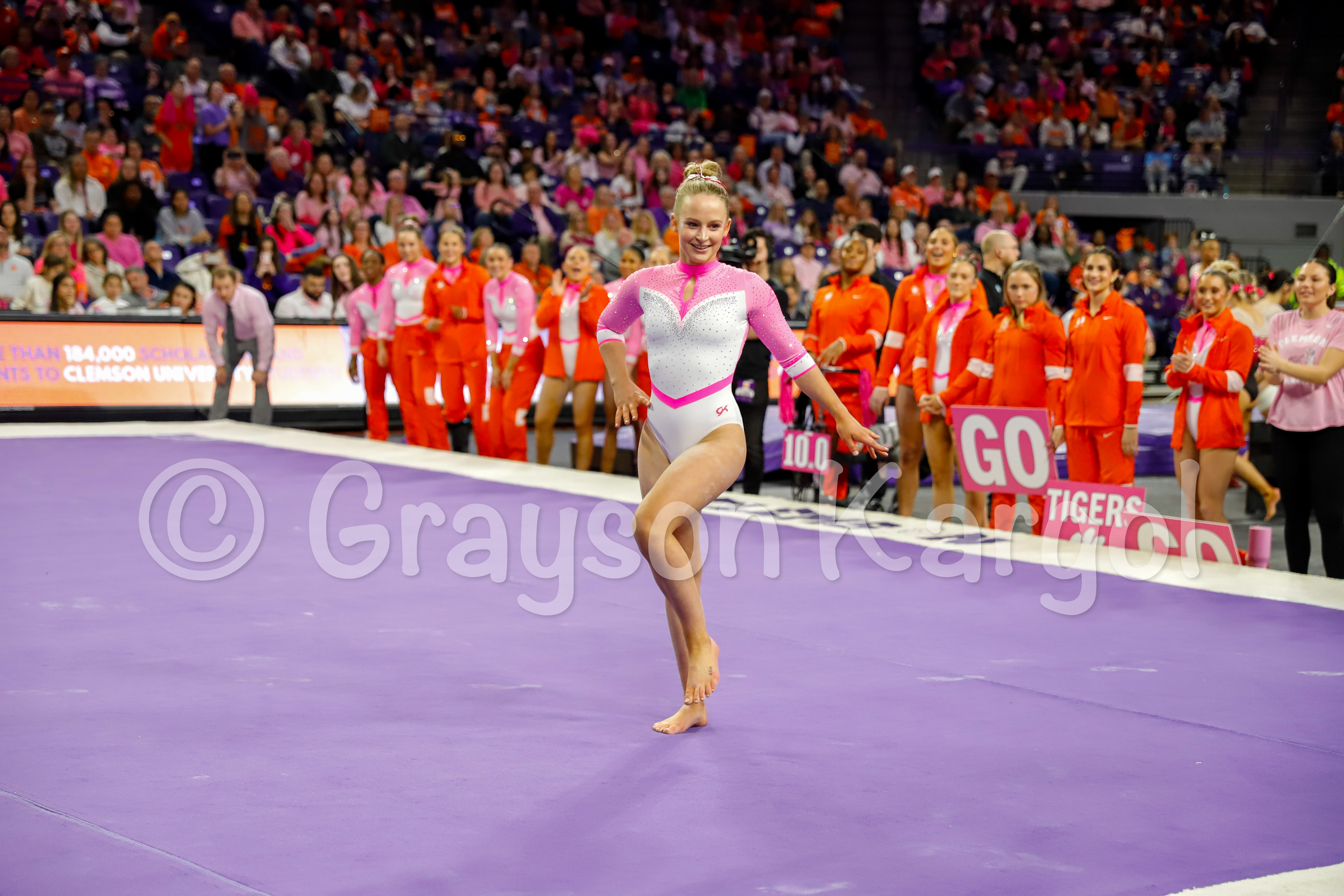 Clemson Gymnastics vs NC State on 2/14/25